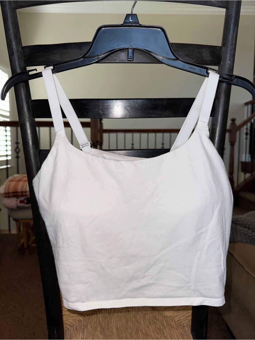 Auden Women’s White Adjustable-Strap Cami Tank Top